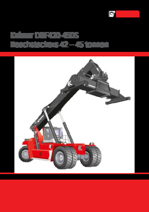 रीच स्टेकर Kalmar DRF 450-70 S5XS