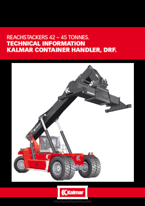 रीच स्टेकर Kalmar DRF 450-70 S5XS