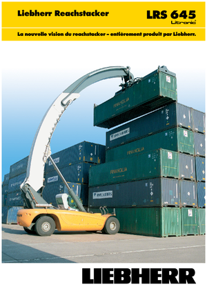 रीच स्टेकर Liebherr LRS 645 Litronic