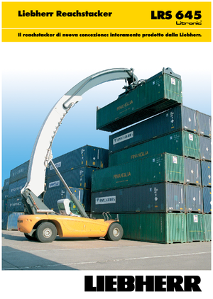 रीच स्टेकर Liebherr LRS 645 Litronic
