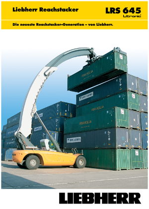 रीच स्टेकर Liebherr LRS 645 Litronic