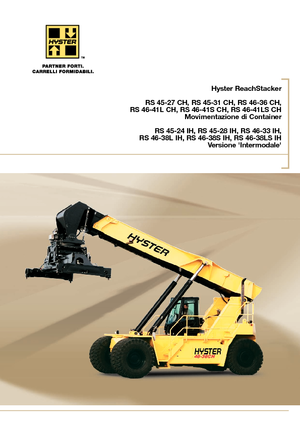 रीच स्टेकर Hyster RS46-41 LS-CH