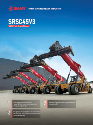 रीच स्टेकर Sany SRSC45V3