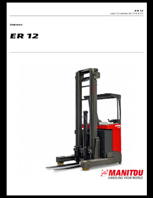 रीच ट्रक Manitou ER 12