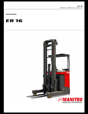 रीच ट्रक Manitou ER 16