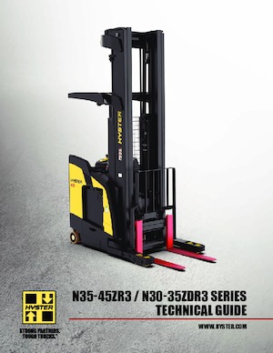 रीच ट्रक Hyster N40ZR3
