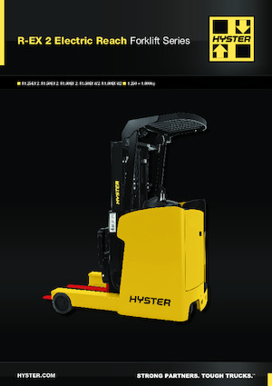 रीच ट्रक Hyster R1.8EXW 2