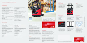 रीच ट्रक Linde R14B triplex