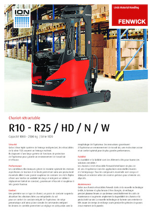 रीच ट्रक Linde R14 