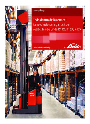 रीच ट्रक Linde R14X duplex