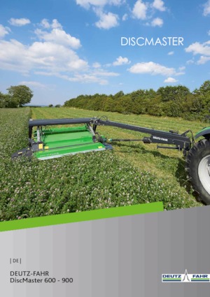 रियर-माउंटेड मोवर - कंडीशनर के साथ डिस्क DEUTZ-FAHR DiscMaster 736 T