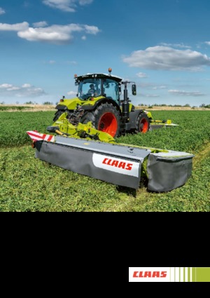 रियर-माउंटेड मोवर - कंडीशनर के साथ डिस्क Claas Disco 2750 C