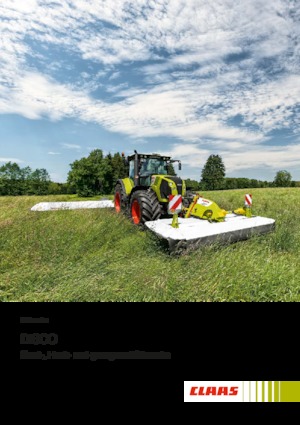 रियर-माउंटेड मोवर - कंडीशनर के साथ डिस्क Claas Disco 3150 C