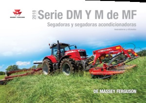 रियर-माउंटेड मोवर - कंडीशनर के साथ डिस्क Massey Ferguson DM367 TL-V-RC
