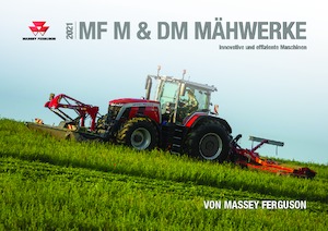 रियर-माउंटेड मोवर - कंडीशनर के साथ डिस्क Massey Ferguson DM265 TL-V-RC