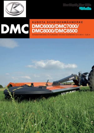 रियर-माउंटेड मोवर - कंडीशनर के साथ डिस्क Kubota DMC6032N 