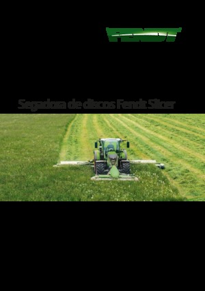 रियर-माउंटेड मोवर - कंडीशनर के साथ डिस्क Fendt Slicer 3570 TLKC