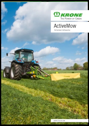 रियर-माउंटेड मोवर - बिना कंडीशनर के डिस्क Krone ActivMow R 280