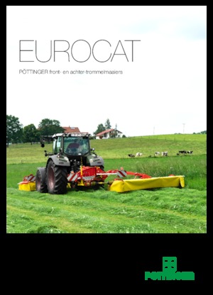 कंडीशनर के साथ रियर ड्रम Pöttinger EuroCat 272 ED