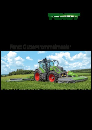 बिना कंडीशनर के रियर ड्रम Fendt Cutter 310 TL 
