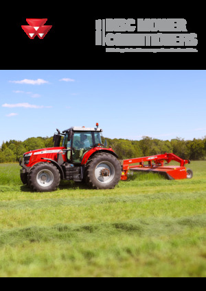 रियर-माउंटेड मोवर - कंडीशनर के साथ डिस्क Massey Ferguson 1316 S
