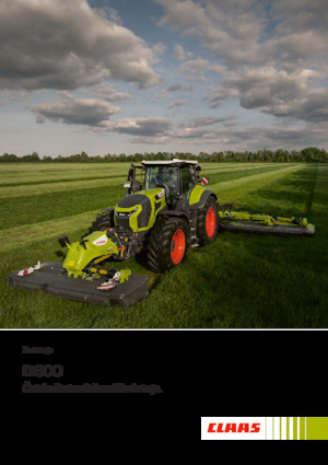 रियर-माउंटेड मोवर - कंडीशनर के साथ डिस्क Claas Disco 9300 C Auto Swather 