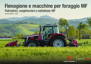 रियर-माउंटेड मोवर - कंडीशनर के साथ डिस्क Massey Ferguson DM367 TL-V-RC