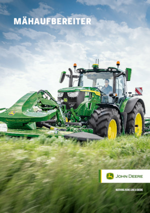 रियर-माउंटेड मोवर - कंडीशनर के साथ डिस्क John Deere R350R