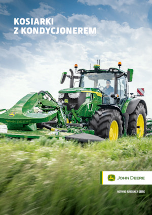रियर-माउंटेड मोवर - कंडीशनर के साथ डिस्क John Deere R350R