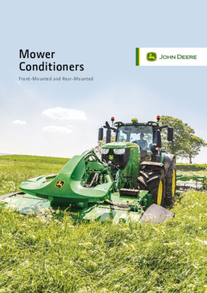 रियर-माउंटेड मोवर - कंडीशनर के साथ डिस्क John Deere R950R 