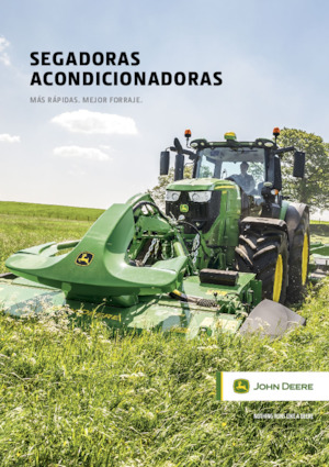 रियर-माउंटेड मोवर - कंडीशनर के साथ डिस्क John Deere R950R 