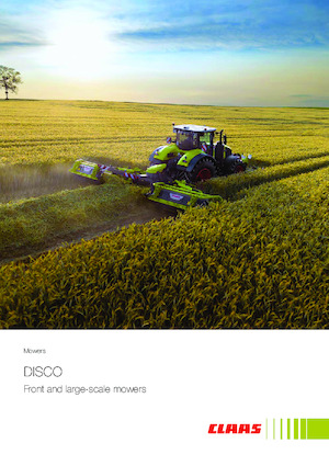रियर-माउंटेड मोवर - बिना कंडीशनर के डिस्क Claas Disco 1010 Comfort