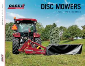 रियर-माउंटेड मोवर - बिना कंडीशनर के डिस्क Case IH MD93