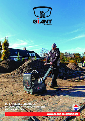 रिवर्सिबल वाइब्रेटरी प्लेट कॉम्पेक्टर Giant GPR2553D