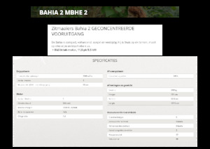 राइडिंग लॉन मोवर और गार्डन ट्रैक्टर Etesia BAHIA 2 MBHE 2