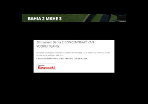 राइडिंग लॉन मोवर और गार्डन ट्रैक्टर Etesia BAHIA 2 MKHE 3