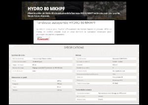राइडिंग लॉन मोवर और गार्डन ट्रैक्टर Etesia HYDRO 80 MKHPF
