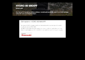 राइडिंग लॉन मोवर और गार्डन ट्रैक्टर Etesia HYDRO 80 MKHPF