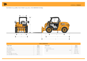 टेलीहैंडलर JCB 520-40