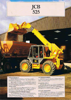 यार्ड लोडर JCB 525-58