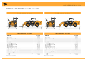 टेलीहैंडलर JCB 535V125