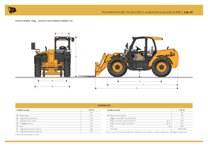 यार्ड लोडर JCB 536-70 AGRI