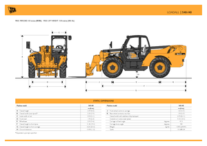 टेलीहैंडलर JCB 540-140