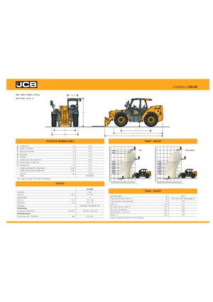 टेलीहैंडलर JCB 550-80 DS