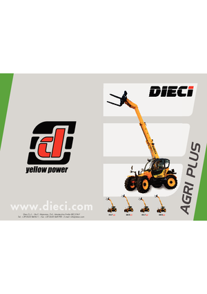 टेलीहैंडलर Dieci Agri Plus 40.7 PS EVO2