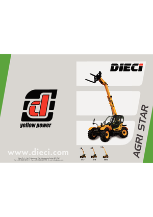 टेलीहैंडलर Dieci Agri Star 37.8