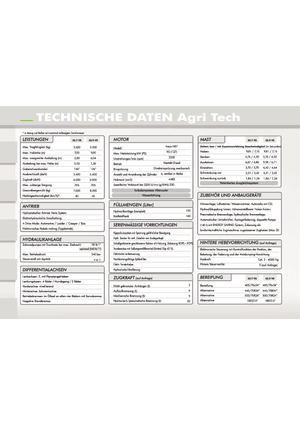 टेलीहैंडलर Dieci Agri Tech 32.9 VS