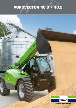 टेलीहैंडलर DEUTZ-FAHR Agrovector 40.9
