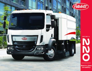 रिजिड चेसिस Peterbilt 220 PACCAR PX-7