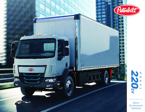 रिजिड चेसिस Peterbilt 220EV